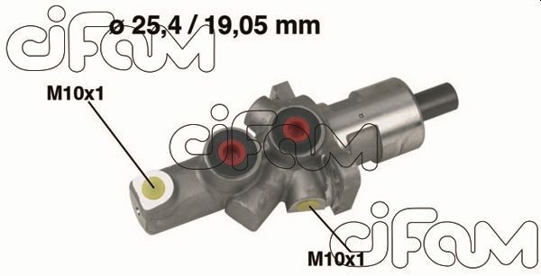 Главный тормозной цилиндр 202-176 CIFAM