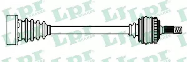 Приводной вал DS43014 LPR
