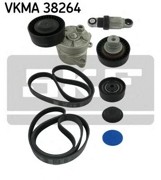 Поликлиновой ременный комплект VKMA 38264 SKF
