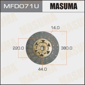 Диск сцепления MFD071U MASUMA
