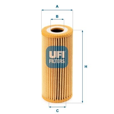 Масляный фильтр 2506700 UFI