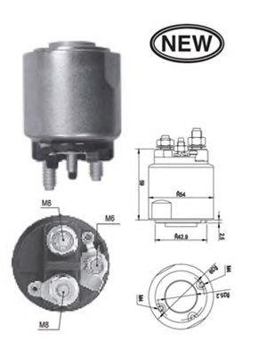 Тяговое реле, стартер 940113050561 MAGNETI MARELLI