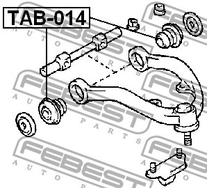 Сайлентблок TAB-014 FEBEST