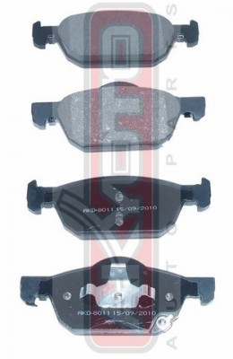 Колодки тормозные дисковые AKD-8011 AKYOTO