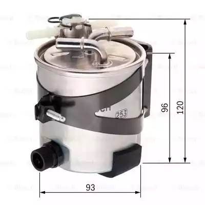 Фильтр топливный F 026 402 016 BOSCH
