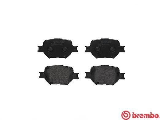 Комплект тормозных колодок, диско P83054 BREMBO