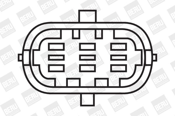 Катушка зажигания ZS054 BERU