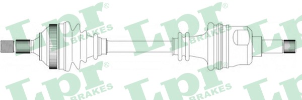 Приводной вал DS16084 LPR