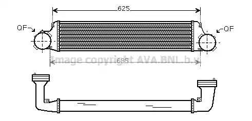 Интеркулер BW4280 AVA