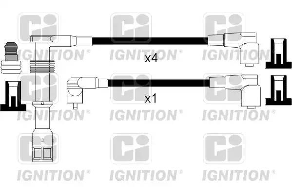 Ккомплект проводов зажигания XC1046 QUINTON HAZELL