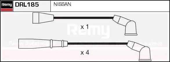 Ккомплект проводов зажигания DRL185 DELCO REMY