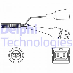 Лямбда-зонд ES11000-12B1 DELPHI