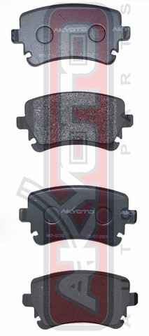 Колодки тормозные дисковые AKD-0330 AKYOTO