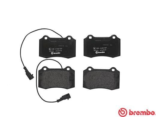 Комплект тормозных колодок, диско P23074 BREMBO