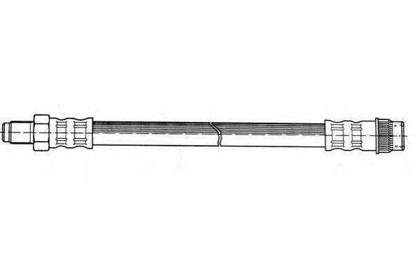 Тормозной шланг FHY2036 FERODO