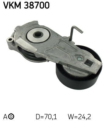 Натяжной ролик, поликлиновой  ремень VKM38700 SKF