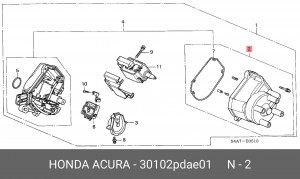 Деталь 30102PDAE01 HONDA