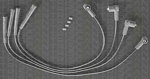 Ккомплект проводов зажигания 88606205 TRISCAN
