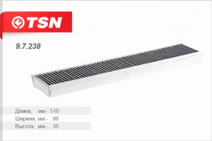 Фильтр салона 9.7.238 TSN