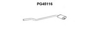 Предглушитель выхлопных газов PG45116 VENEPORTE