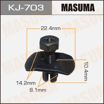 Клипса крепежная KJ703 MASUMA