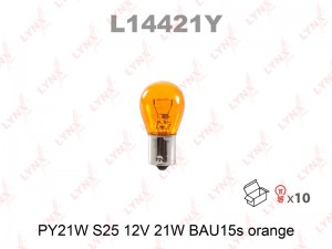 Лампа L14421Y LYNXAUTO