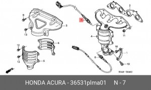 Лямбда-зонд 36531PLMA01 HONDA