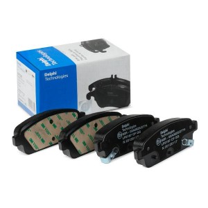 Колодки тормозные дисковые LP2167 DELPHI