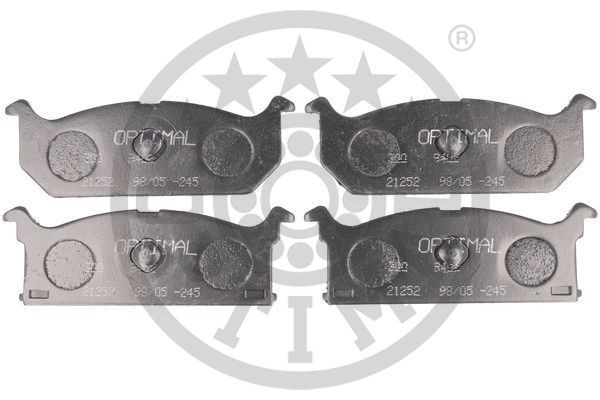 Комплект тормозных колодок, диско 9402 OPTIMAL