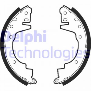 Комплект тормозных колодок LS1345 DELPHI