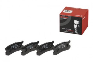 Комплект тормозных колодок, диско P24025 BREMBO