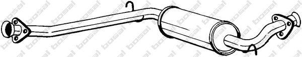 Средний глушитель выхлопных газов 281305 BOSAL