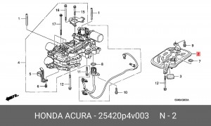 Фильтр масляный АКПП 25420P4V003 HONDA