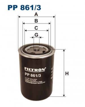 Фильтр топливный PP8613 FILTRON