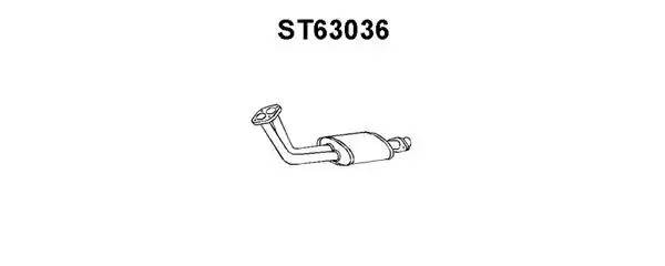 Предглушитель выхлопных газов ST63036 VENEPORTE