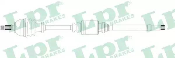 Приводной вал DS16056 LPR