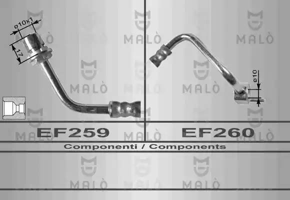 Тормозной шланг 8468 MALO