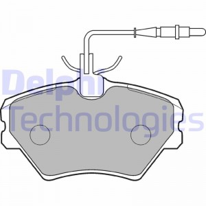Колодки тормозные дисковые LP2164 DELPHI