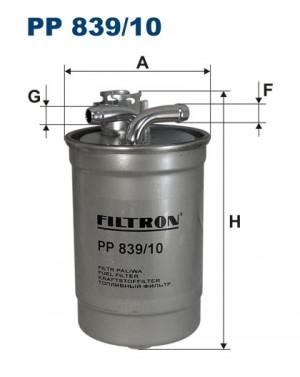 Фильтр топливный PP83910 FILTRON
