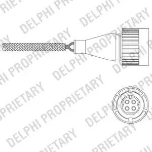 Лямбда-зонд ES11047-12B1 DELPHI