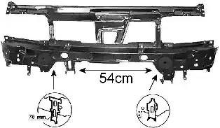 Облицовка передка 4912678 VAN WEZEL