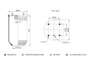 Рессора пневматическая ABM72234A TIPTOPOL