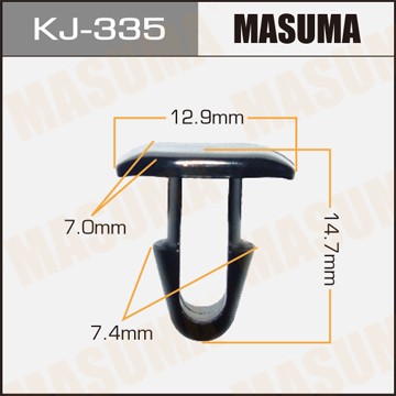 Клипса крепежная KJ335 MASUMA