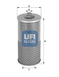 Гидрофильтр, рулевое управление 25.511.00 UFI