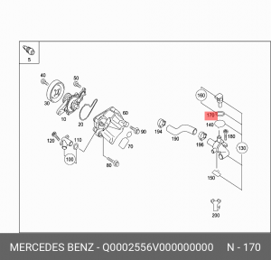 Уплотнительное кольцо, стержень кла Q0002556V000000000 SMART