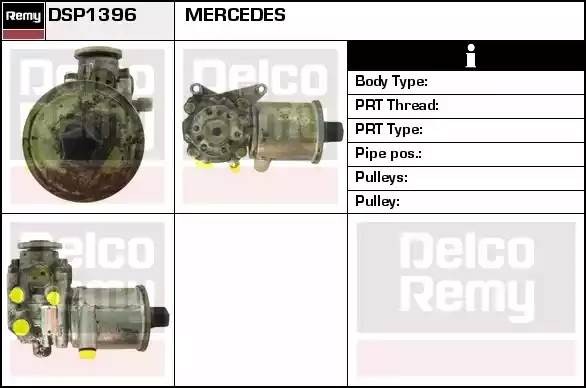 Гидравлический насос, рулевое управление DSP1396 DELCO REMY