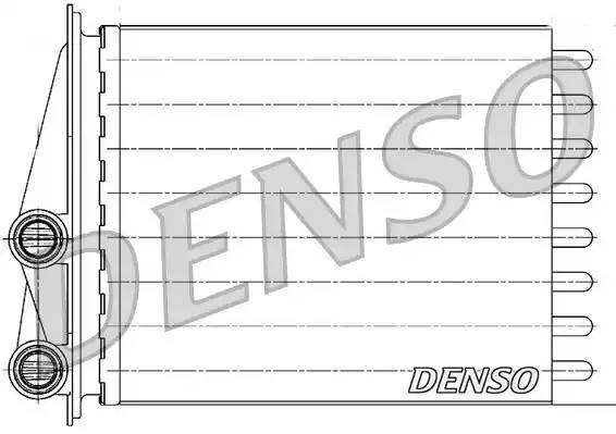 Теплообменник, отопление салона DRR23020 DENSO