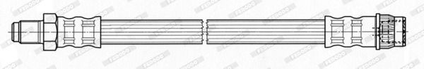 Тормозной шланг FHY2309 FERODO