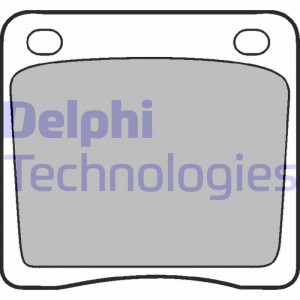 Комплект тормозных колодок, диско LP65 DELPHI