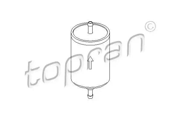 Фильтр топливный 103023 HANS PRIES